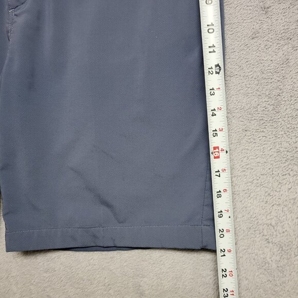 Johnnie-O Shorts Mens 38 Blue Prep-Formance Chino Pocket Stretch Distressed - Picture 11 of 14